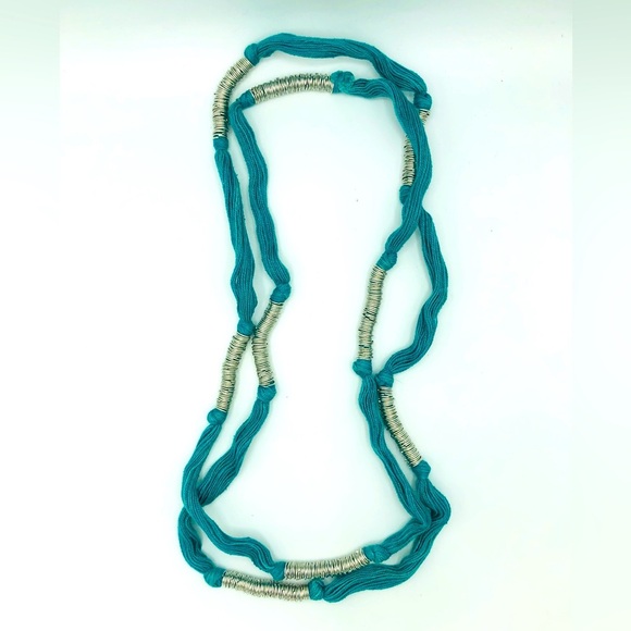 Turquoise Nepalese Style Necklace - Picture 1 of 5